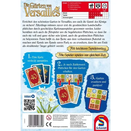 Schmidt Spiele Die Gärten von Versailles