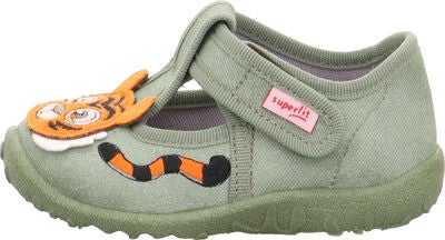 Superfit Spotty Slippers, Green