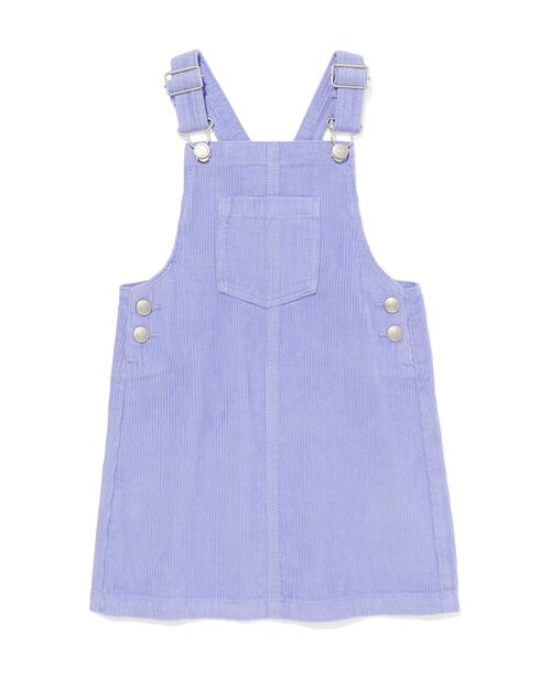 robe enfant velours côtelé violet