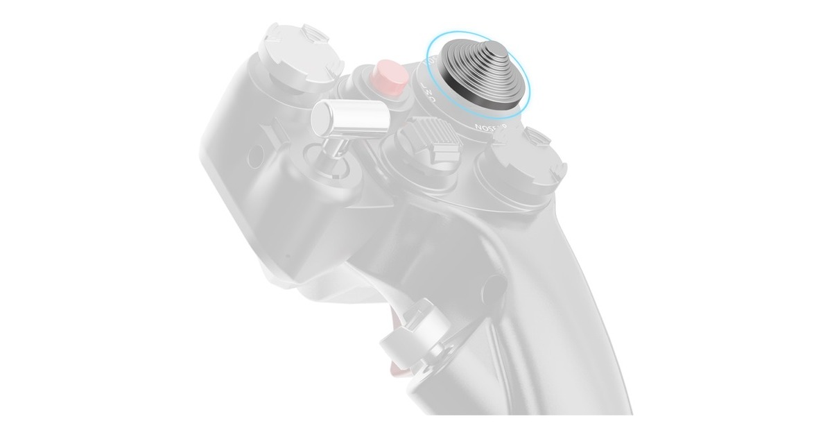 MOZAMH16 Flightstick joystick  (Zwart)