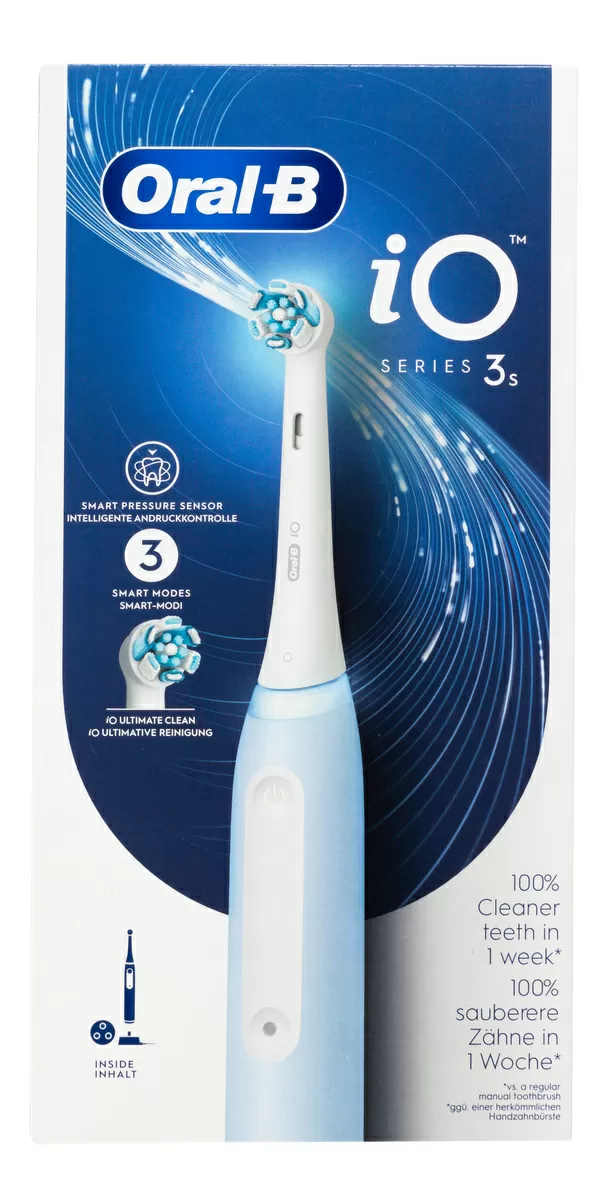 Oral-B iO3S Ice Blue - 1 stk.