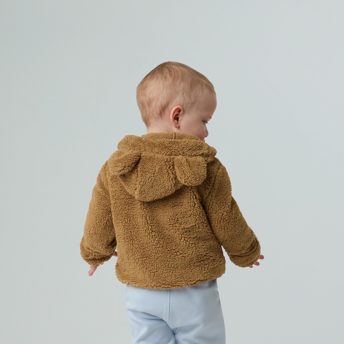 THE NORTH FACE<br>Moletom com capuz em sherpa