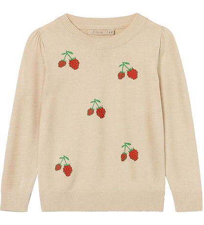 Fliink Bluse - Strick - Favo - Sandshell