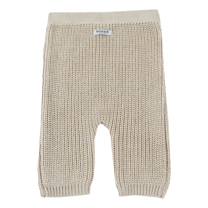 Donsje Pantalon en Maille Luca | Beige
