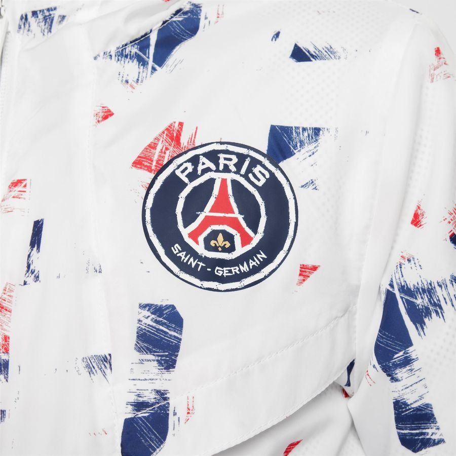 Paris Saint-Germain Veste NSW Amplify Coupe-Vent GX - Blanc/Doré Enfant