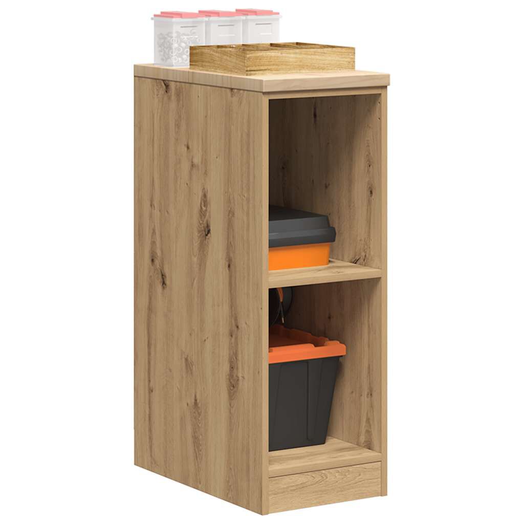 vidaXL Garagekast Artisan Eiken 30x51x85 cm