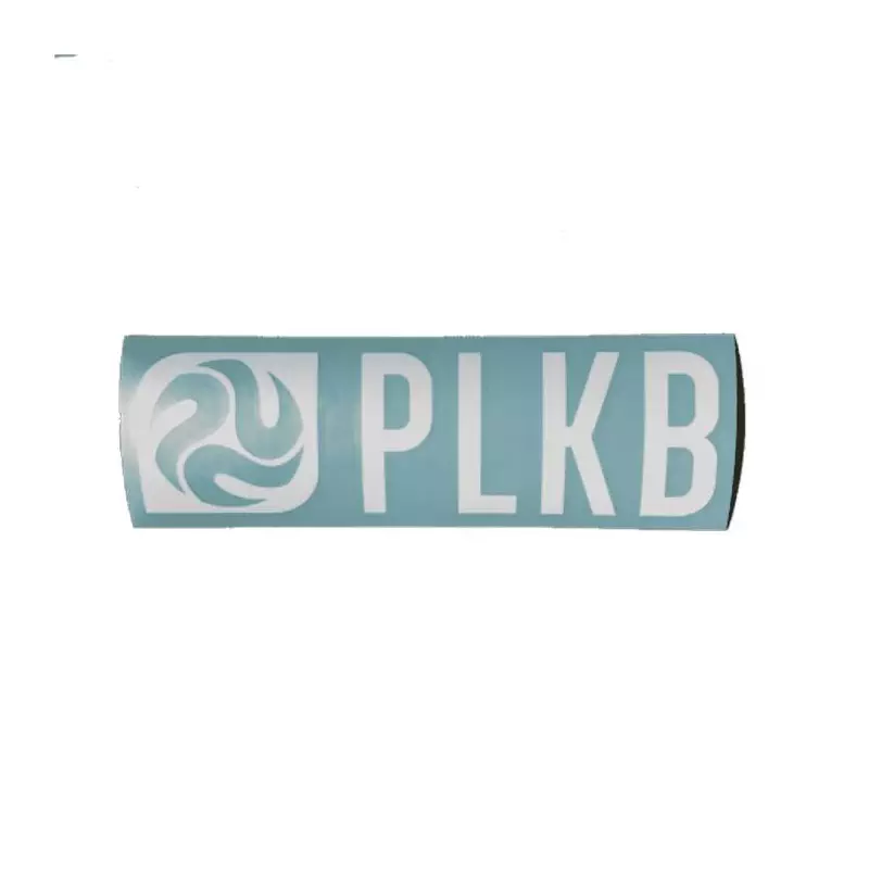 PLKB Sticker 42x14cm white (cut tekst)