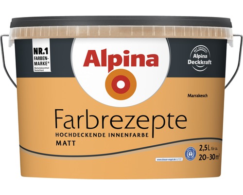 Alpina muurverf kleur recepten Marrakech 2.5 l