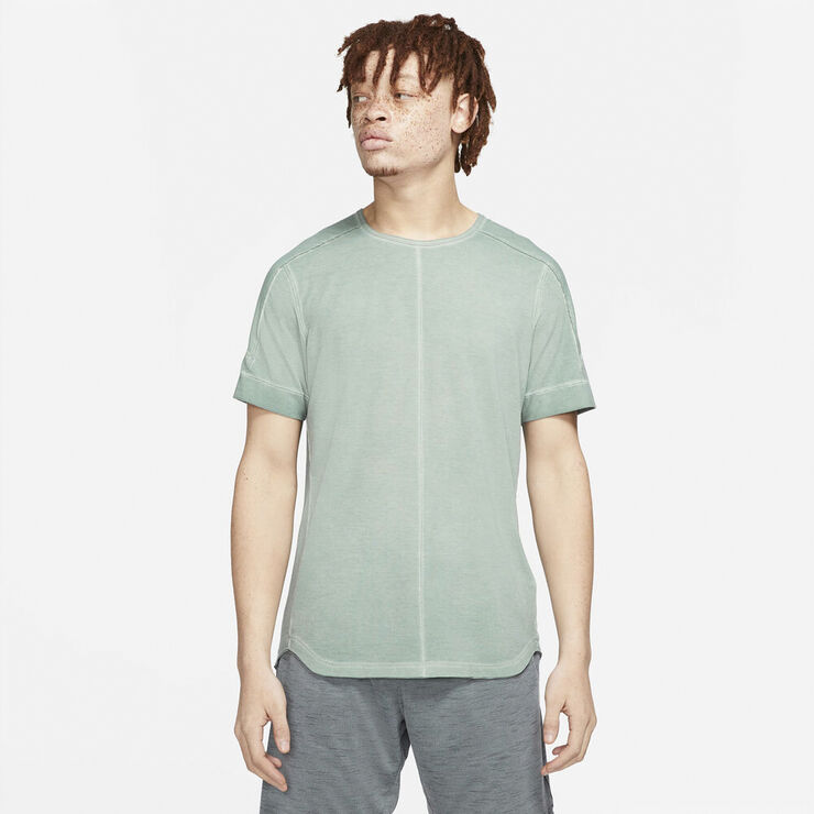 Nike Yoga Nomad Specialty Dyed T Shirt Grøn