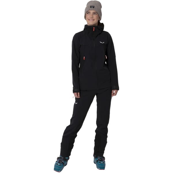 Pantalon ski de randonnée SALEWA SELLA DST W PANTS BLACK OUT