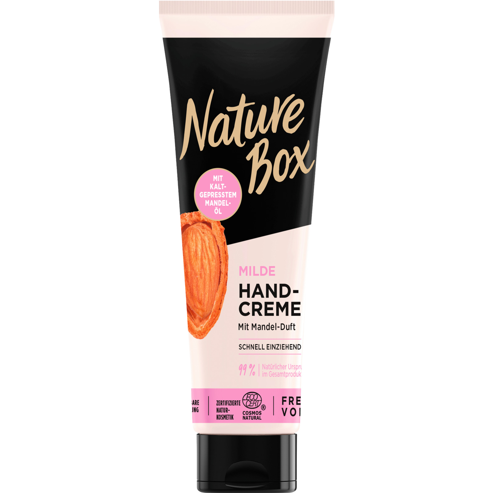 Nature Box Milde Handcreme Mandel 75 ml