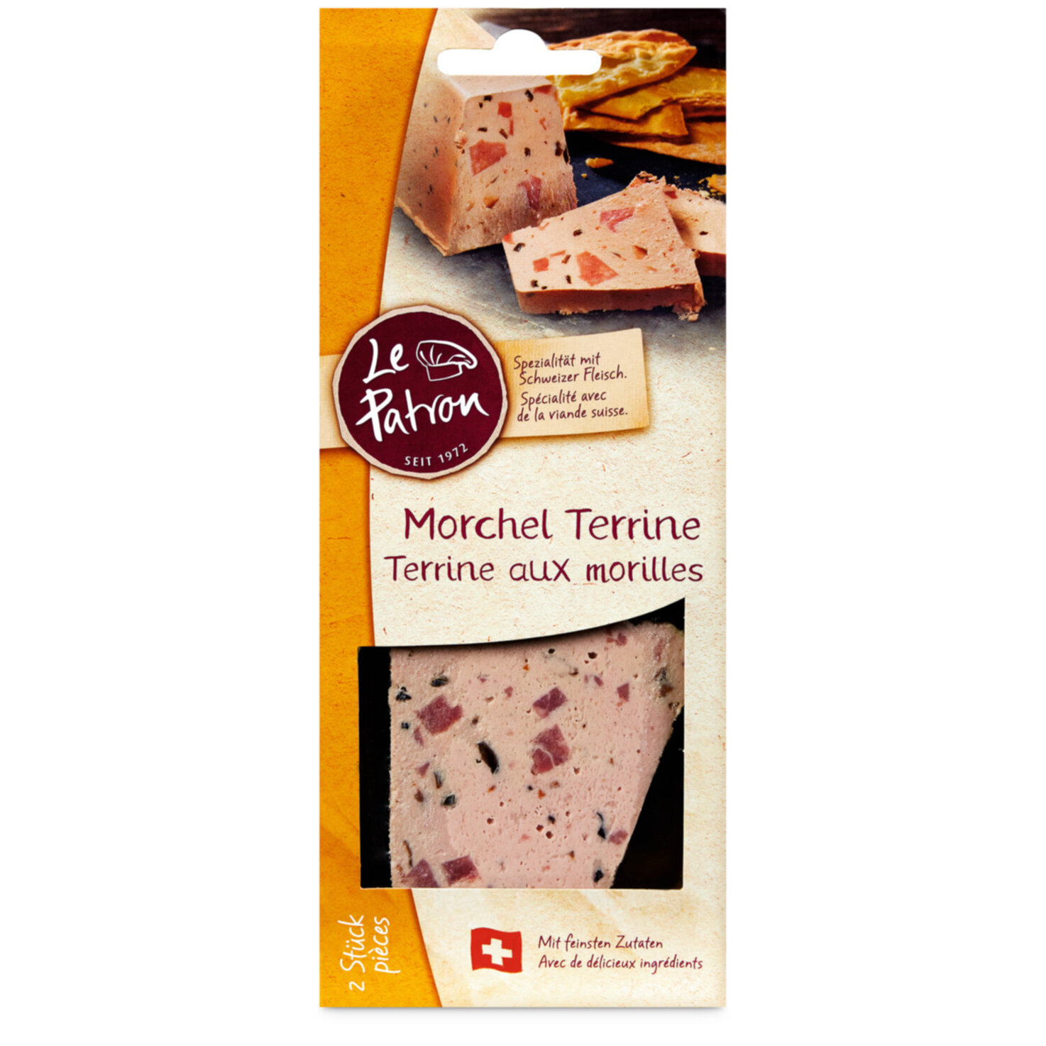 Le Patron Morchel Terrine 2x65g