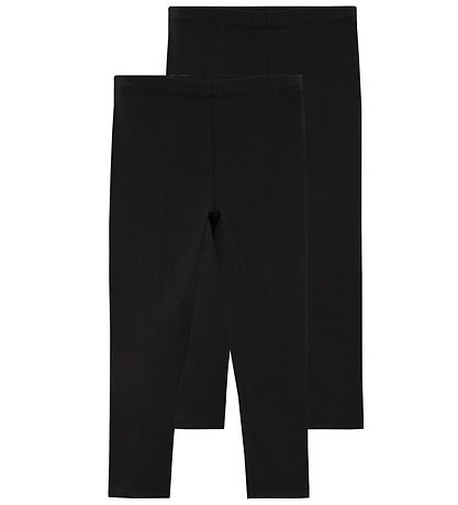 Name It Leggings - Noos - NkfVivian Capri - 2-pak - Blåck