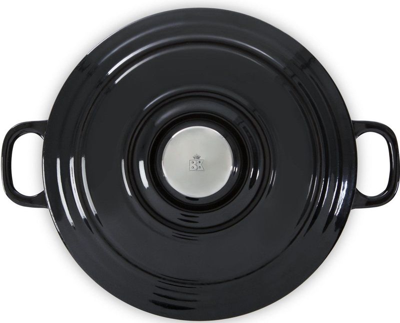 BK - Bourgogne - Gietijzeren Braadpan - Zwart - 24 cm - Vaatwasmachinebestendig