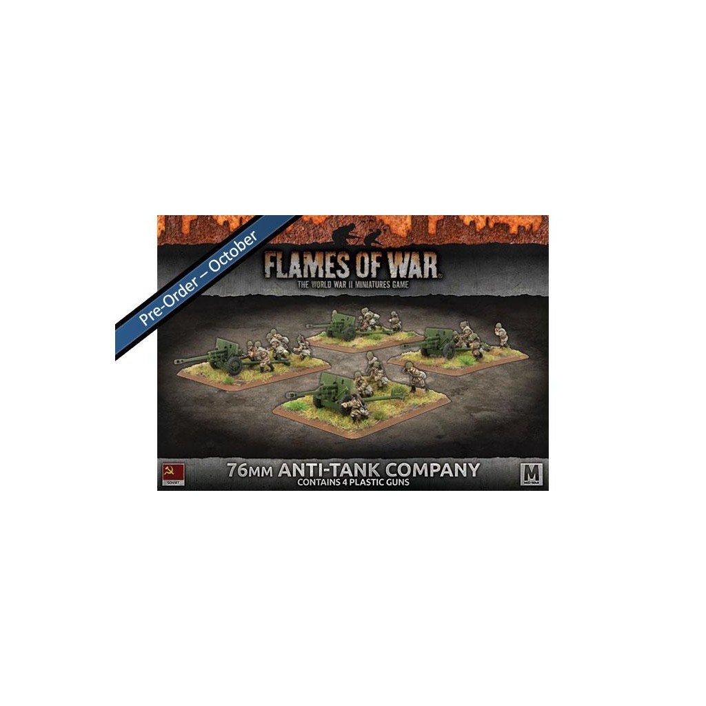 Flames of War - 76mm Anti-Tank Company