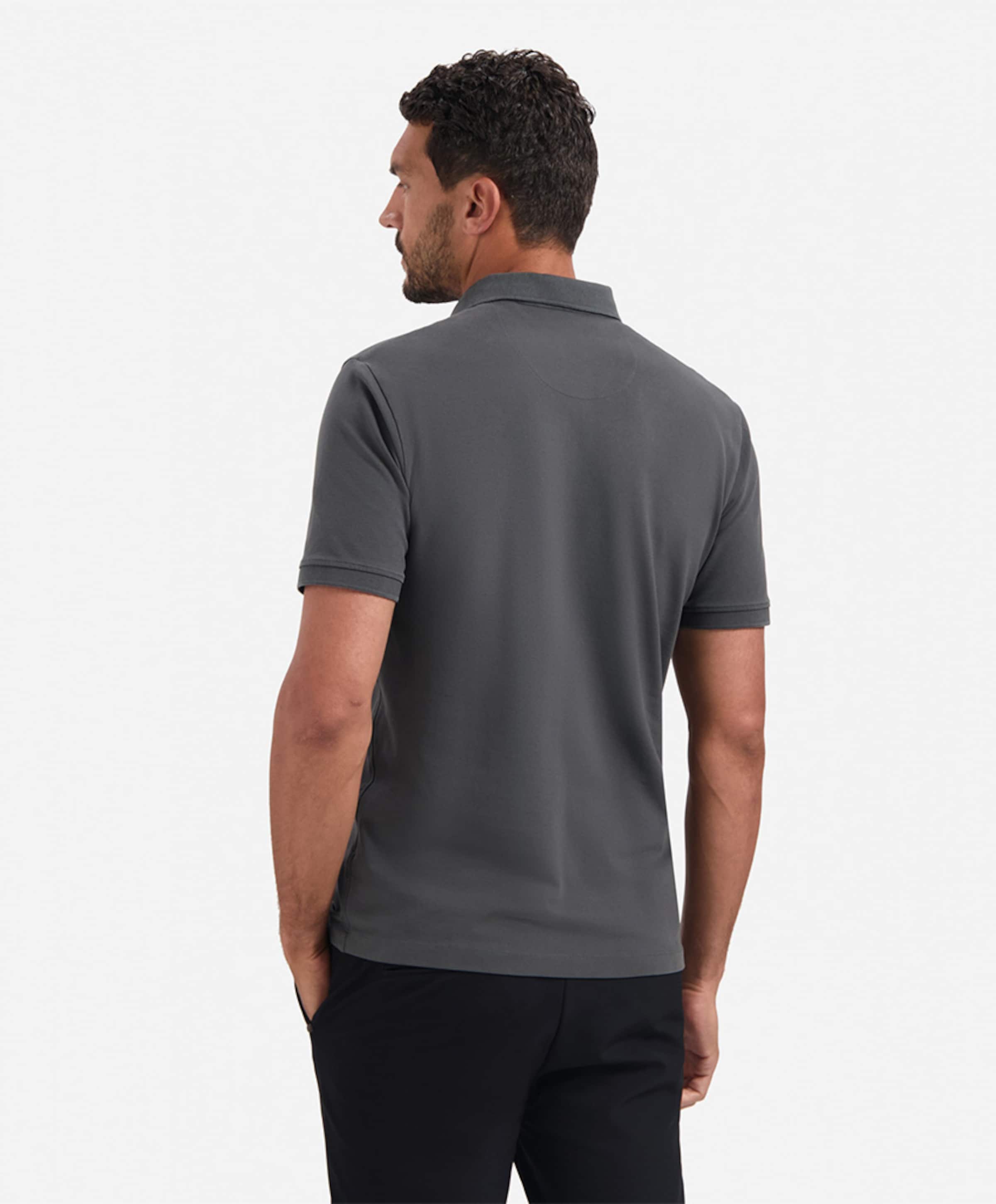 No Excess Heren polo grijs