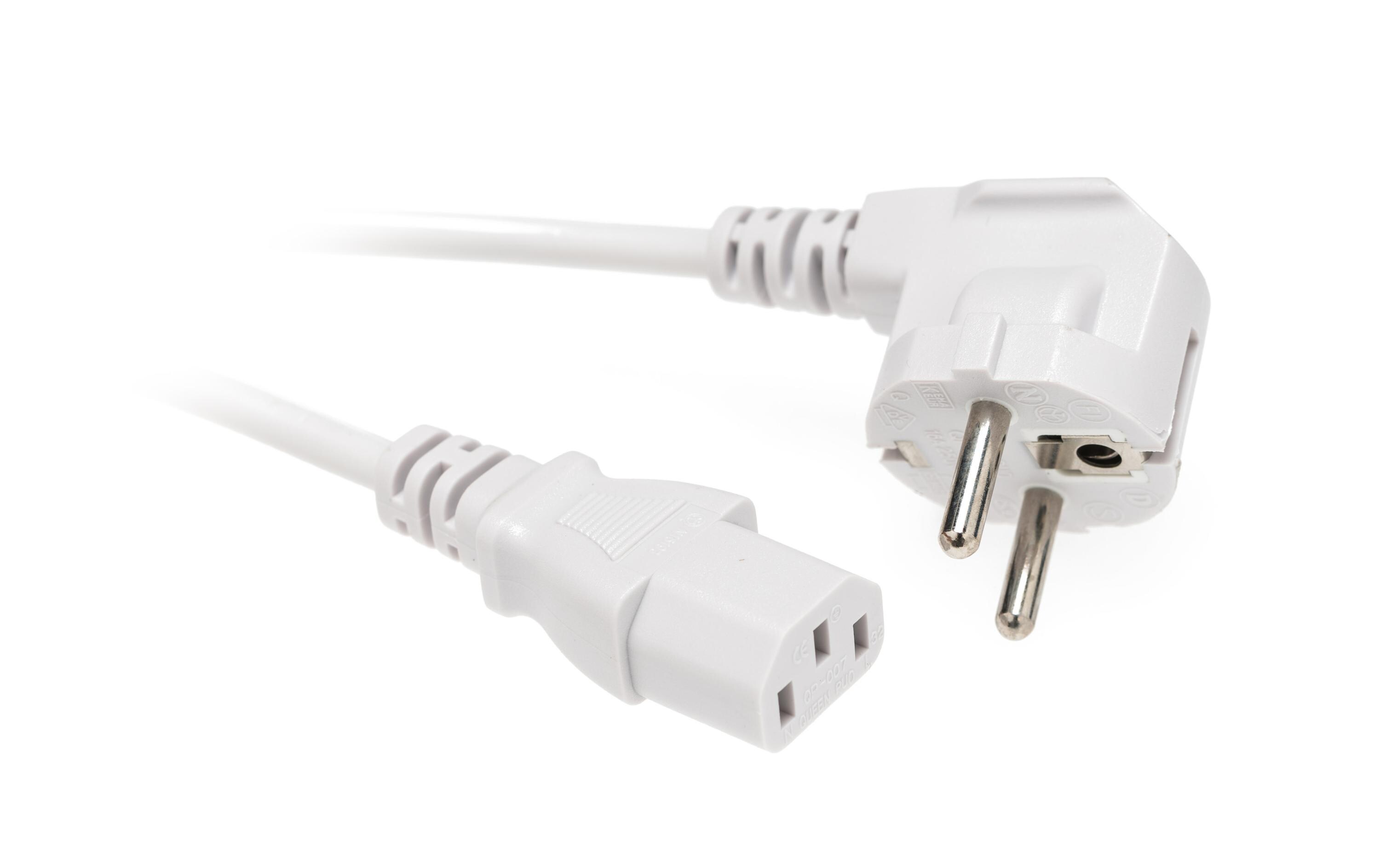 Netzkabel 2 m C13-SchukoNetzkabel 2 m C13-Schuko