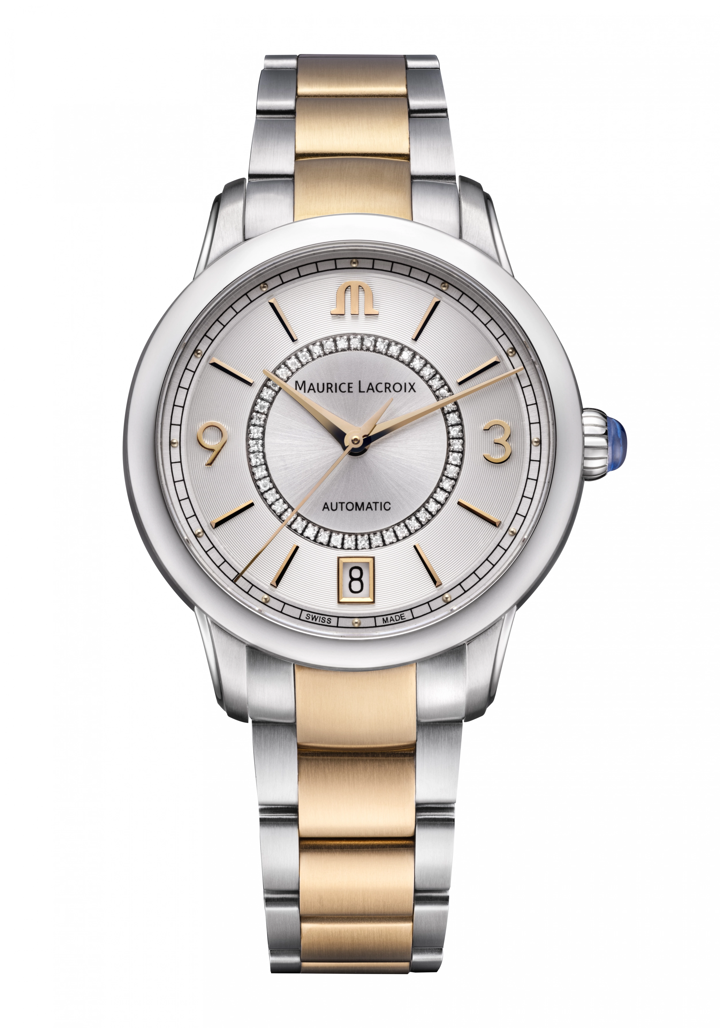 Maurice Lacroix Pontos Diamant Damenuhr mit Wechselband