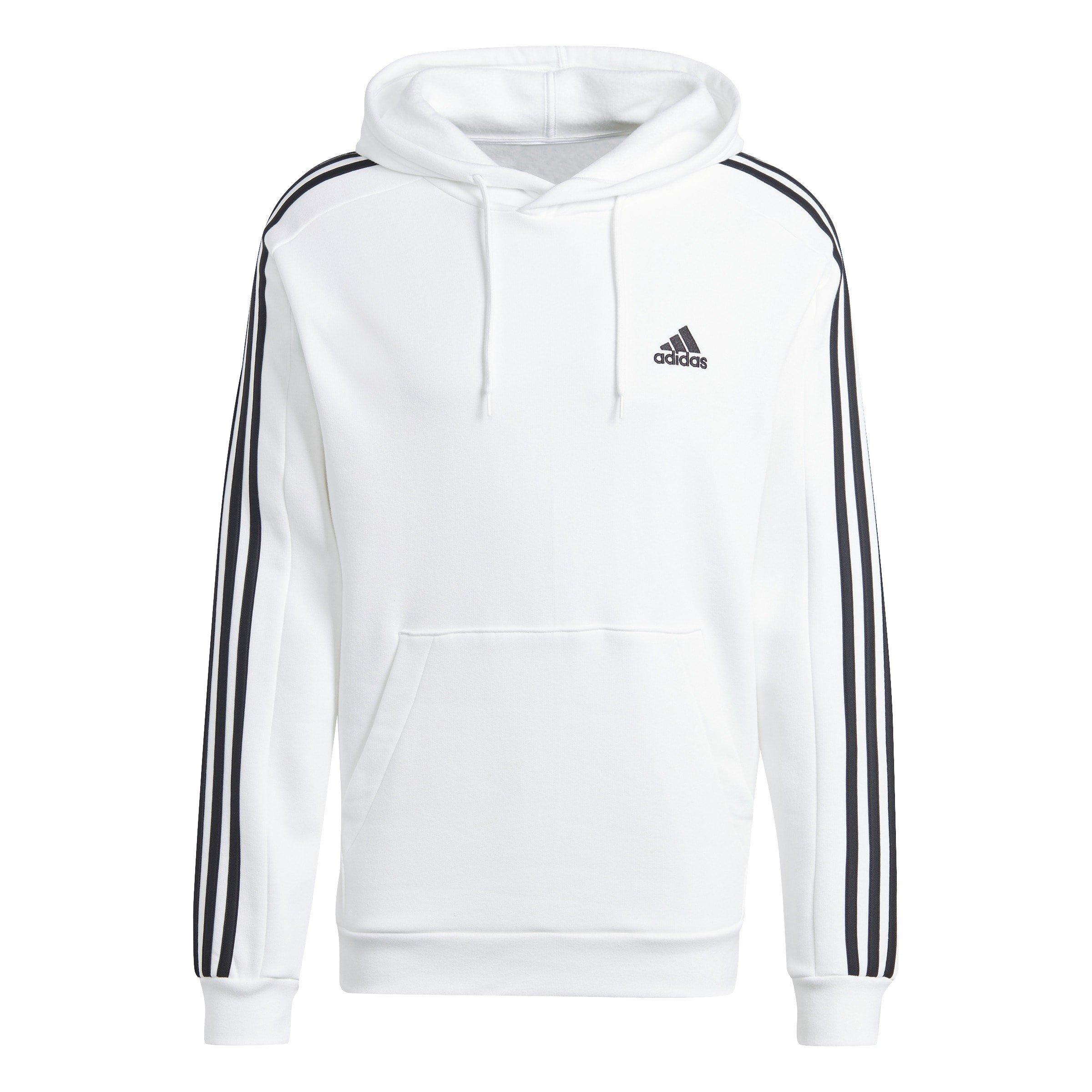 adidas Essentials Fleece 3-Stripes Hoodie Mens