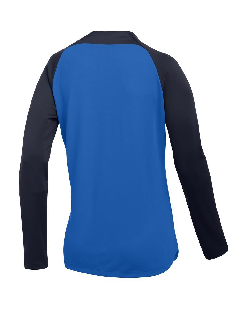 Haut d'entrainement 1/4 Zip Nike Academy Pro Bleu Royal pour femme