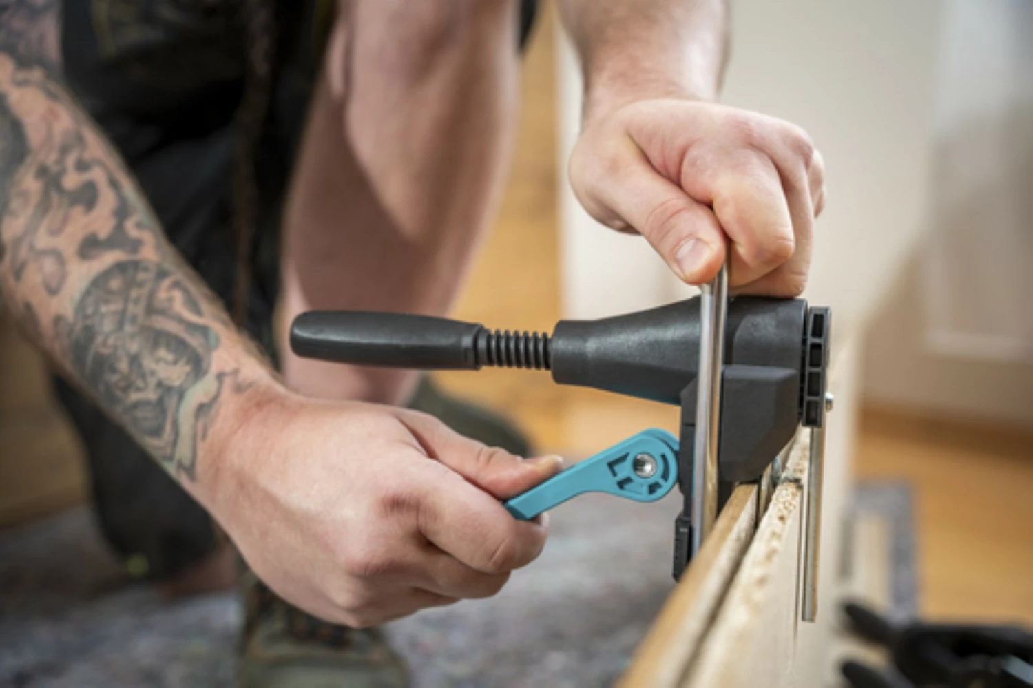 Wolfcraft Deurkozijn-montageset Pro