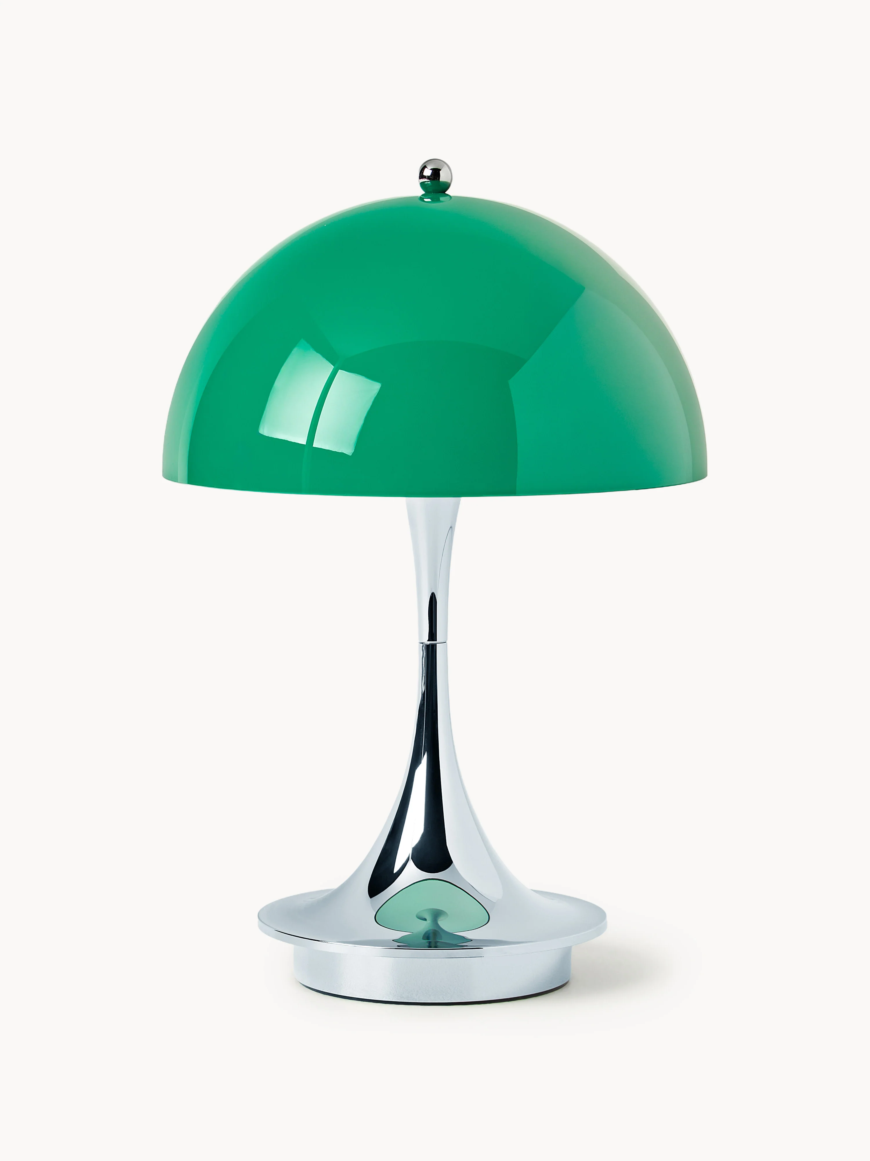 Draagbare dimbare LED tafellamp Panthella 160, design Verner Panton