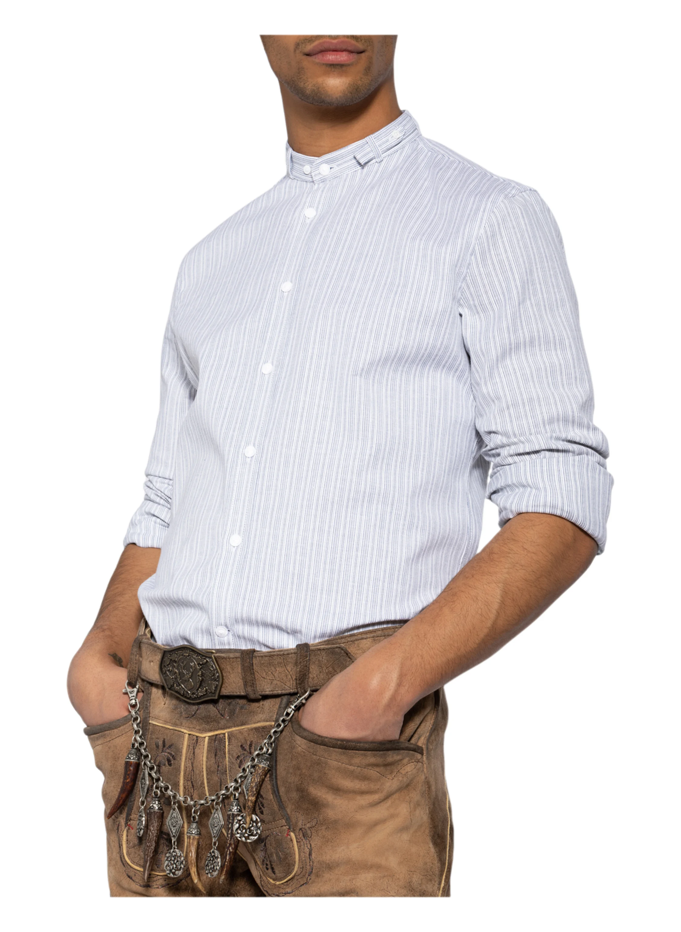 Gottseidank Trachtenhemd LENZ Extra Slim Fit