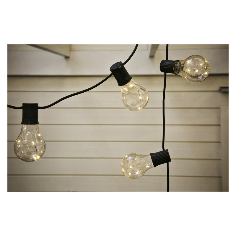 Solcelledrevet lysslynge LED 2,8 m