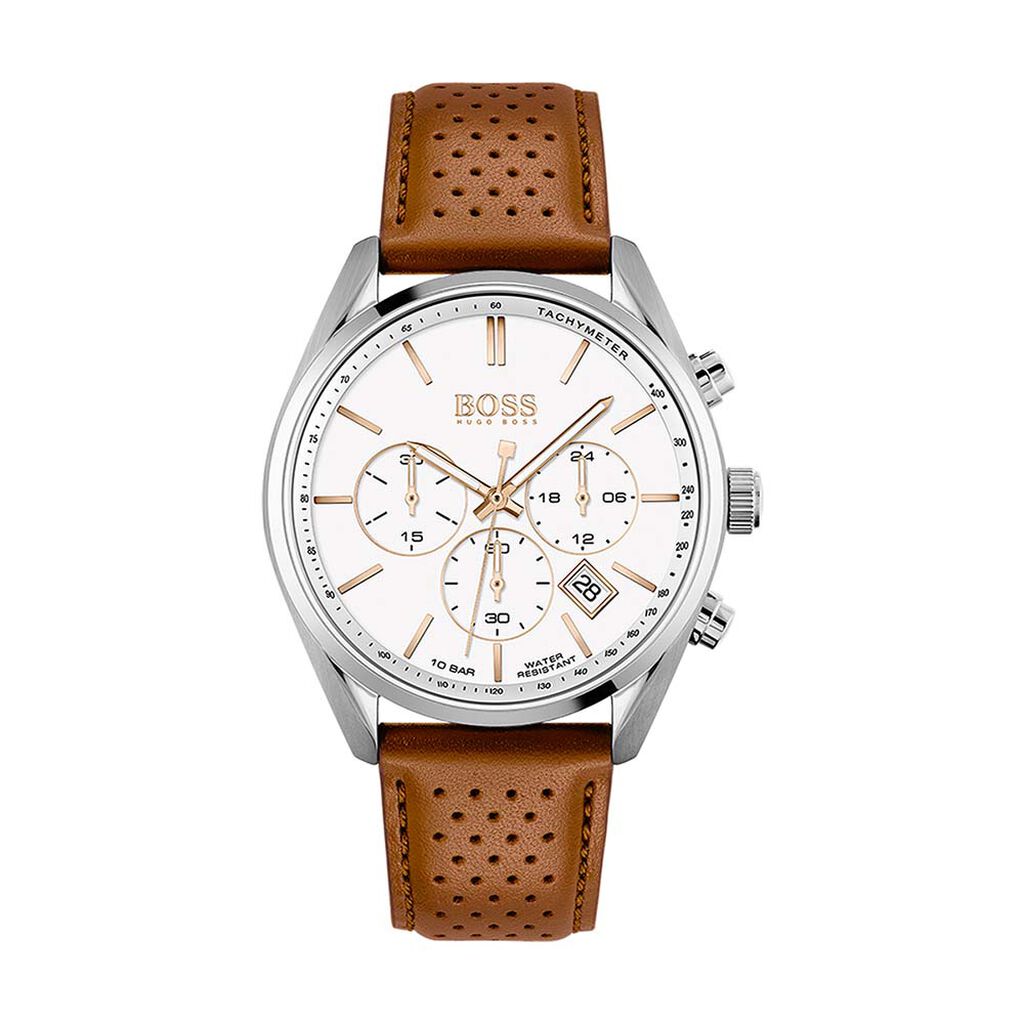 Montre Boss Champion Blanc