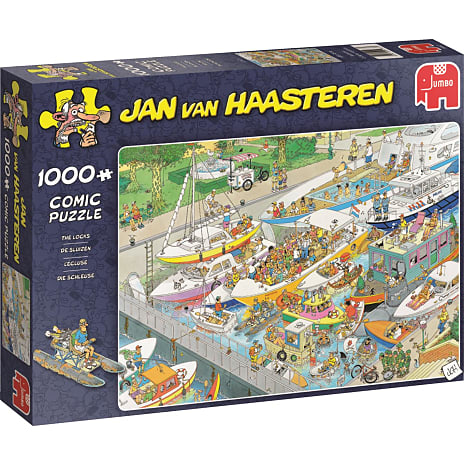Kaos i havnen puslespil - 1000 brikker