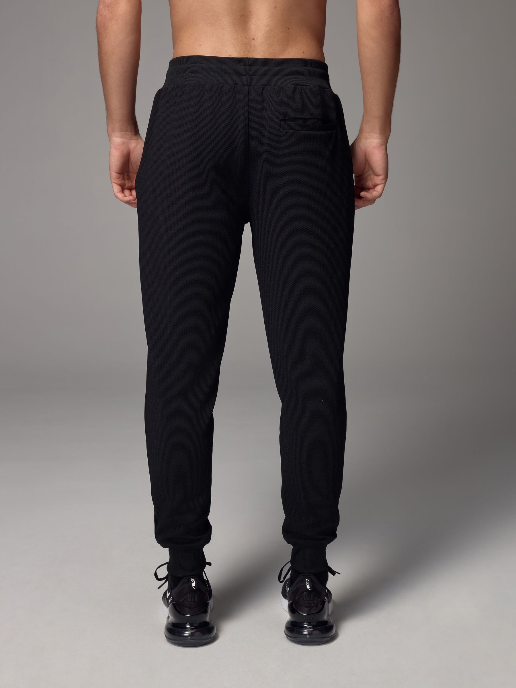 Zwart - Active Gym textuur Training Joggingbroeken