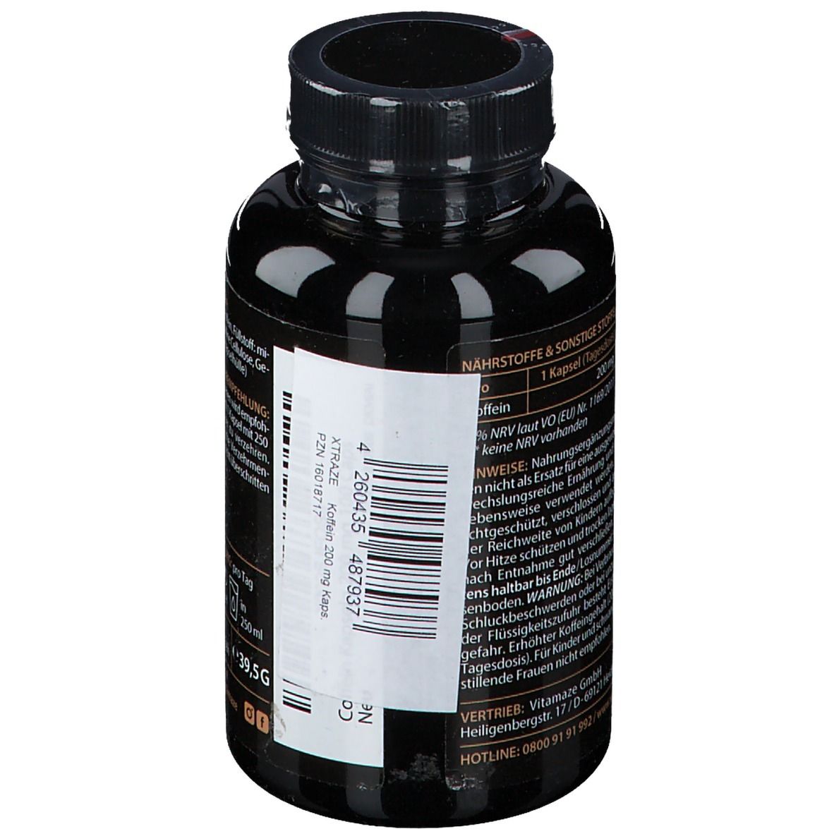 Vitamaze Coffein 200 mg Kapseln