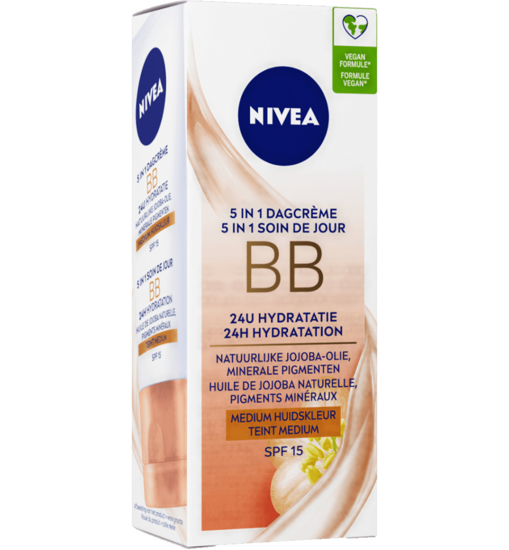 Nivea Essentials BB cream medium SPF15 (50 ml)