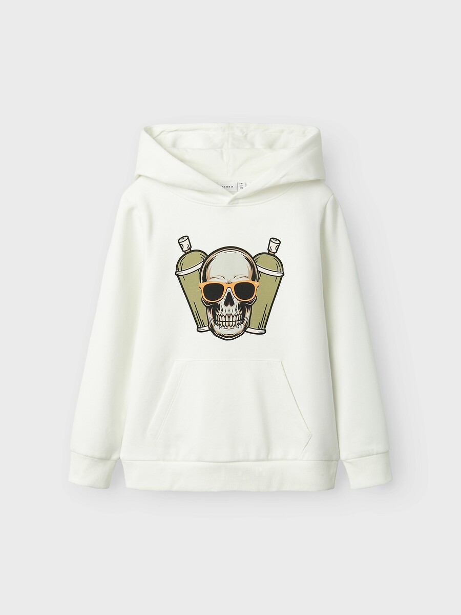 DIGA UM NOME<br>Moletom com estampa de caveira
