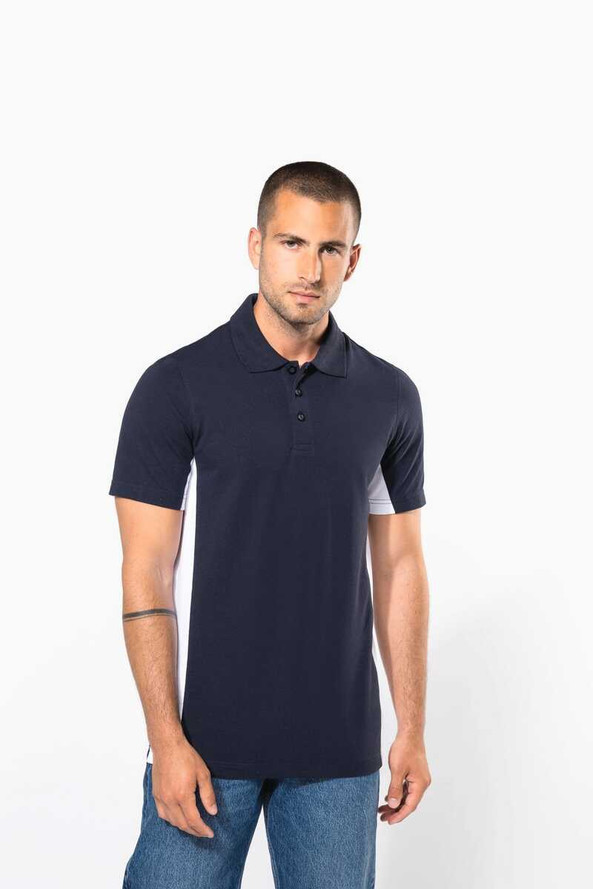 Kariban K232 - FLAG > POLO BICOLORE MANCHES COURTES