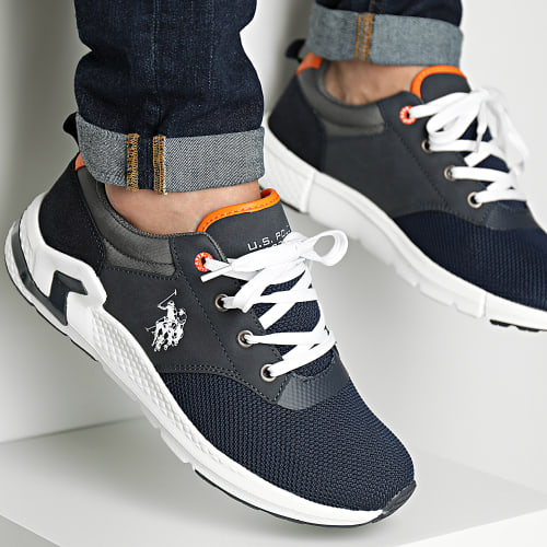 Baskets Criva Navy Orange