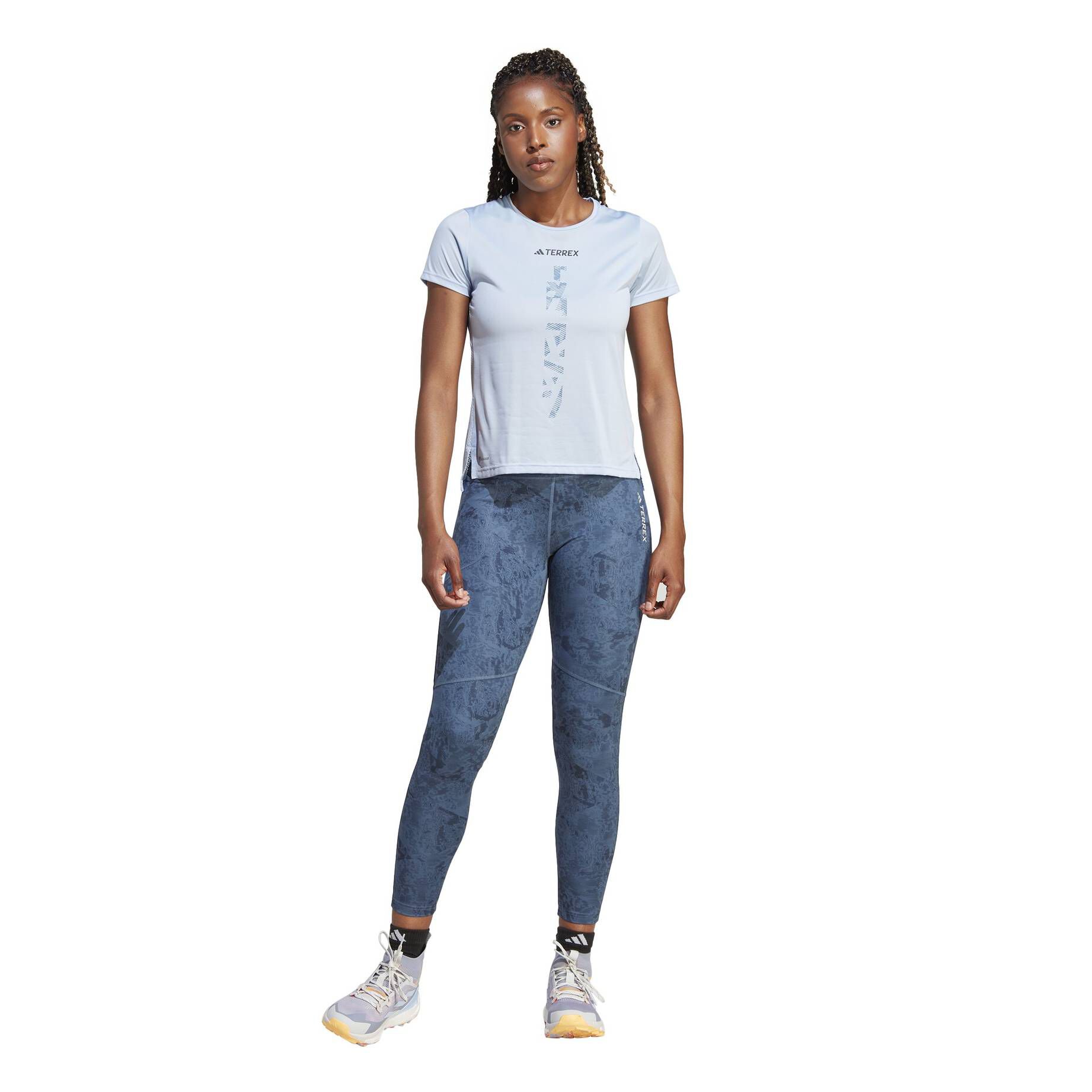 adidas Terrex| Damen Tights TERREX MULTI ALLOVER-PRINT LEGGINGS