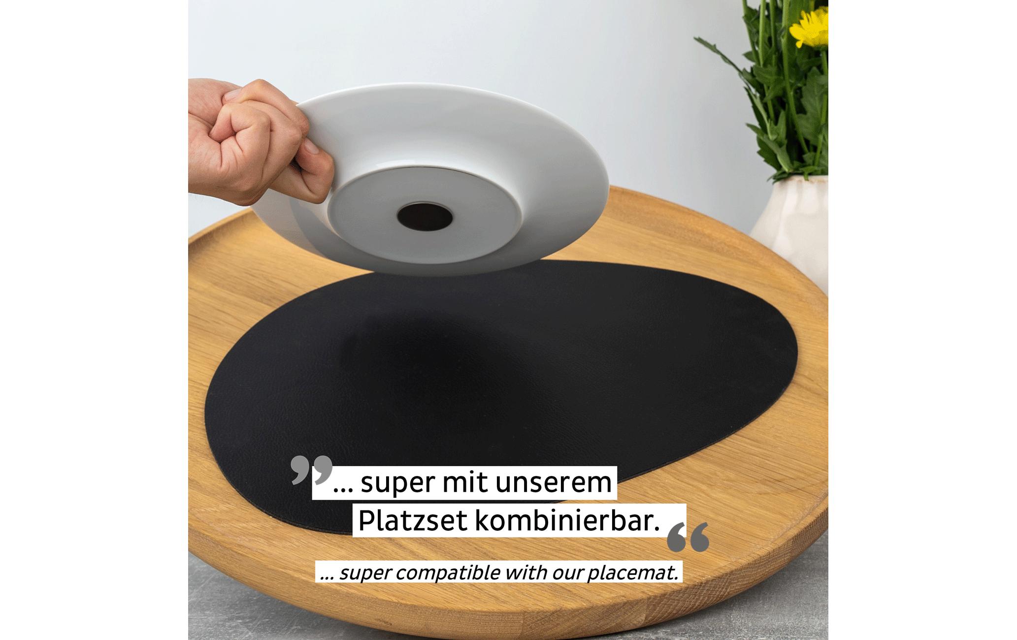 Magnet-Frühstücksteller BlauOutdoor Porzellanteller