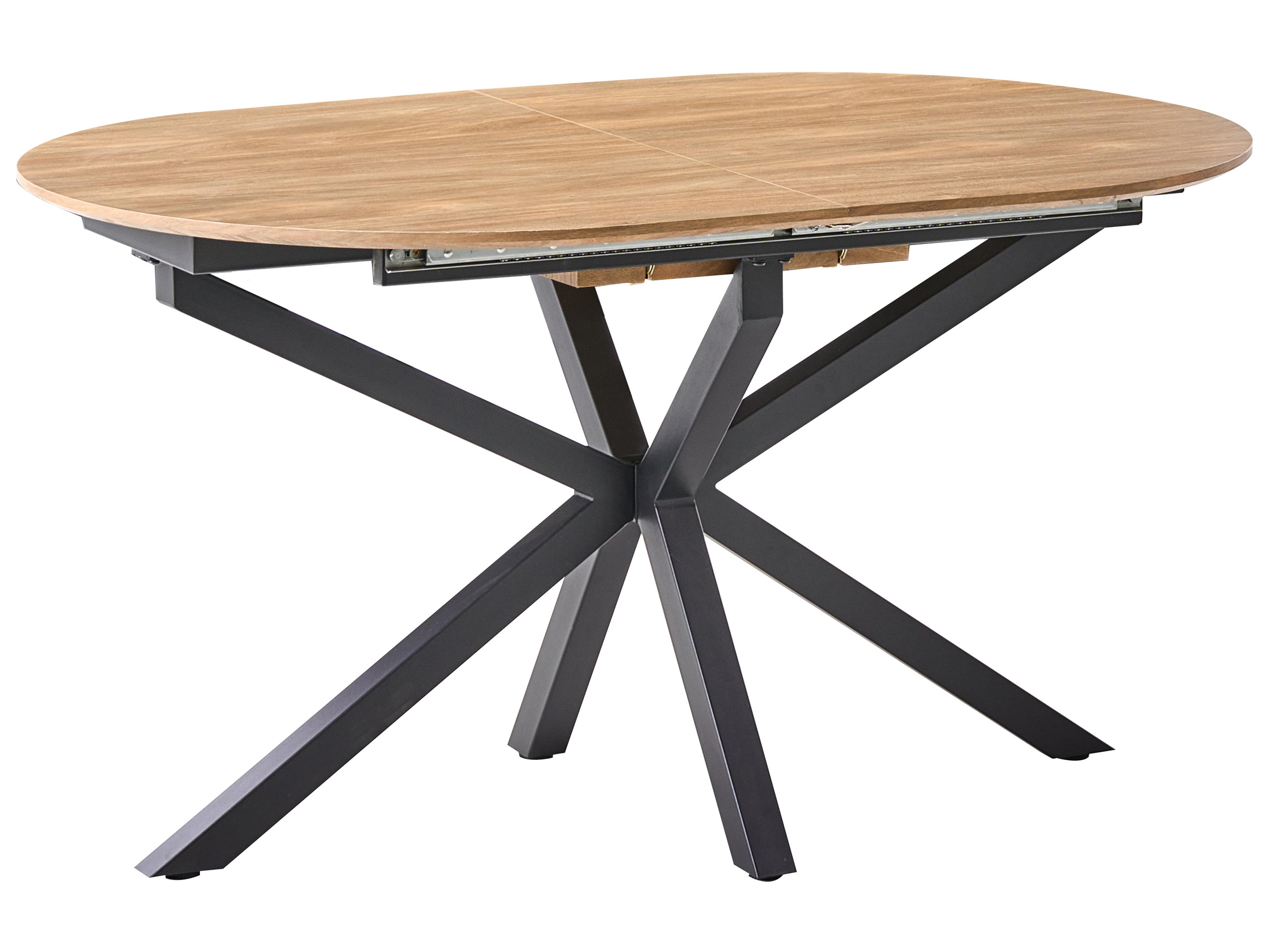 Eettafel uitschuifbaar MACQUARIE Bruin 90 cm 140/180 cm