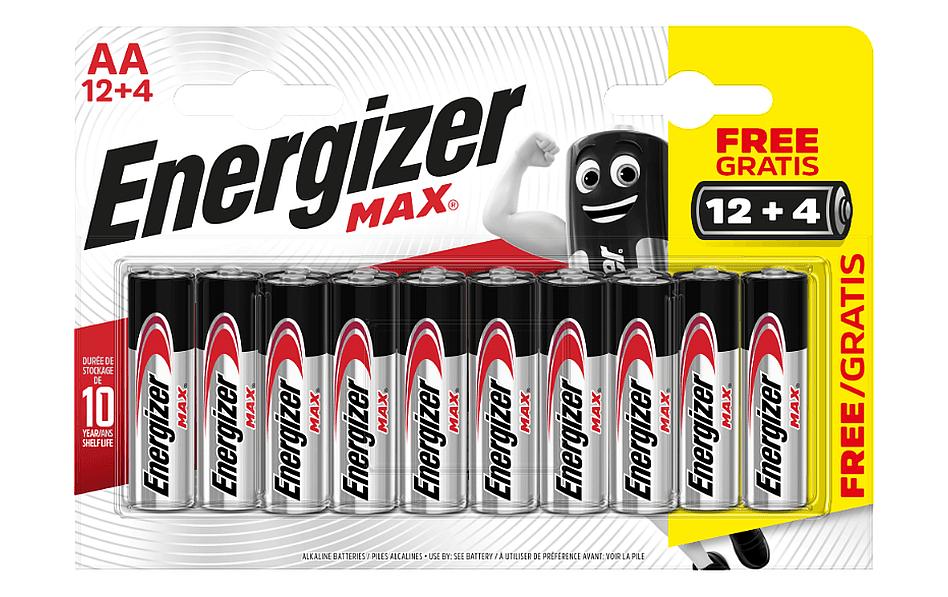 Batterie MAX AA , 16 StückTyp LR6 / AA / Mignon, 16 Stück