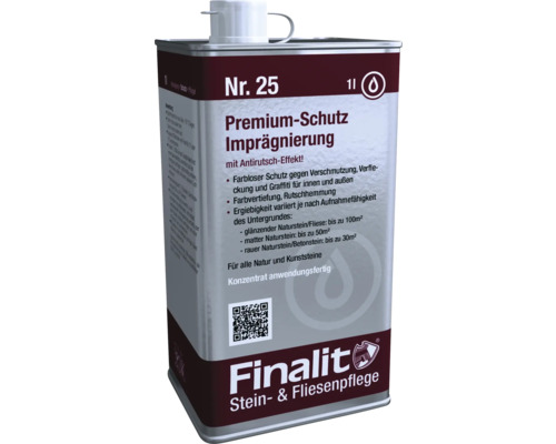 Premium Bescherming Impregnatie Finalit Nr. 25 1 Liter