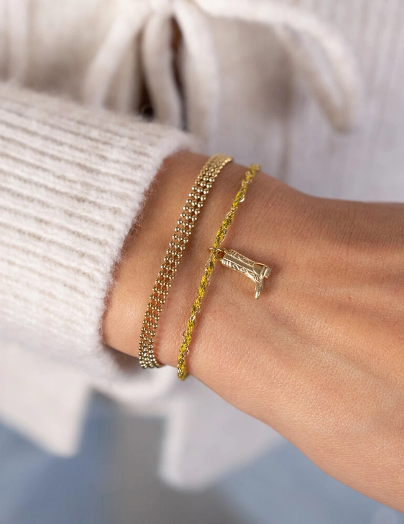 My Jewellery Sunrocks koord armband laars MJ12210