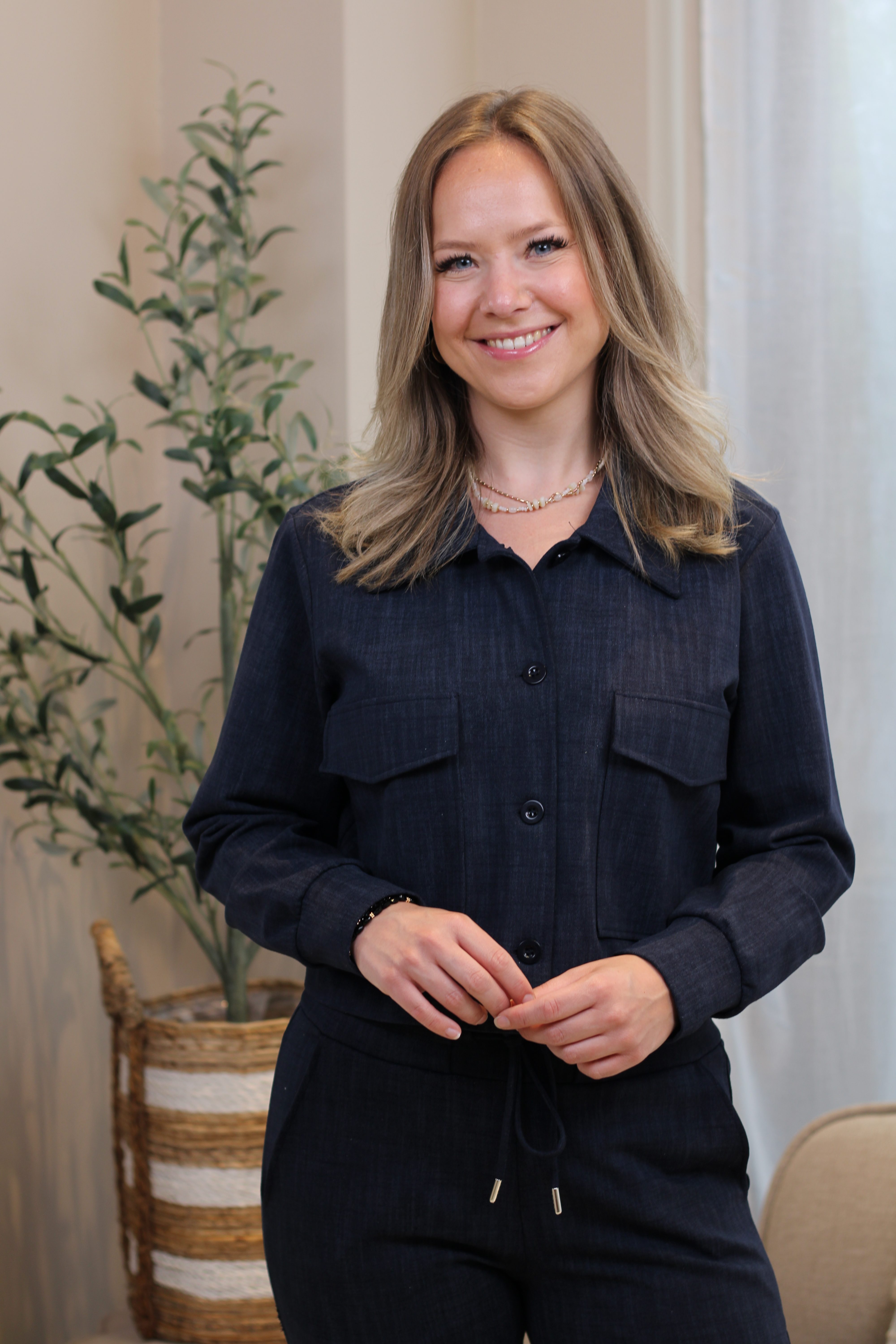 Zoso - Susan Fancy Jacket - Navy