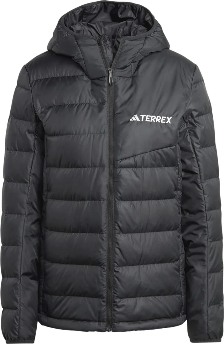 Adidas Women's Terrex Multi Light Down Hooded Jacka Black