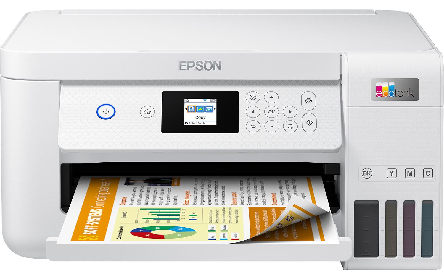 Multifunktionsdrucker EcoTank ET-2856<br>3-in-1-Multifunktions-Tintenstrahldrucker mit Ecotank-System