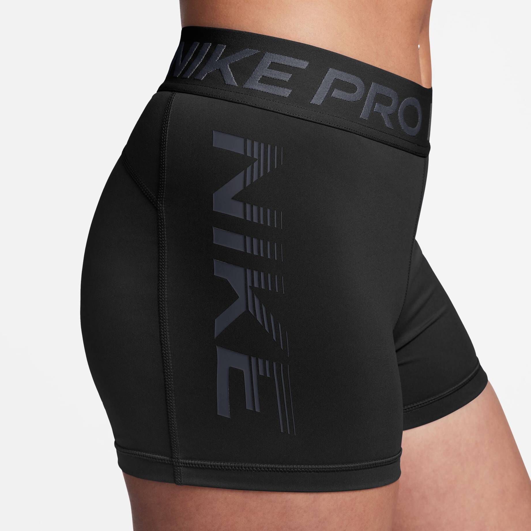 Nike| Damen Trainingsshorts PRO DRI-FIT MR 3IN SHORT