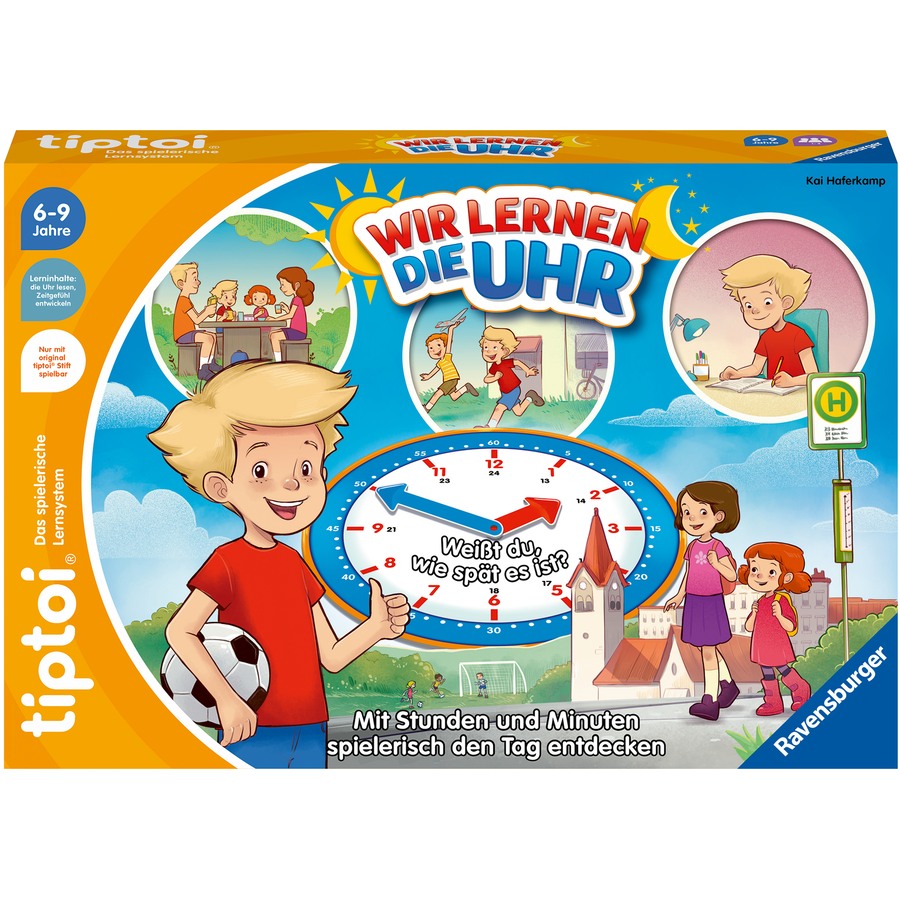 Ravensburger tiptoi® Wir lernen die Uhr