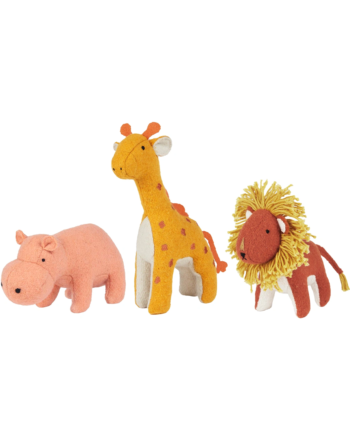 Kuscheltier-Set HOLDIE FOLK -  SAVANNAH ANIMALS 3-teilig