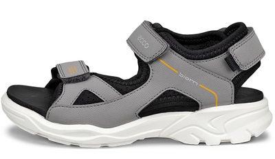 Ecco Biom Raft Sandaler, Steel/Black