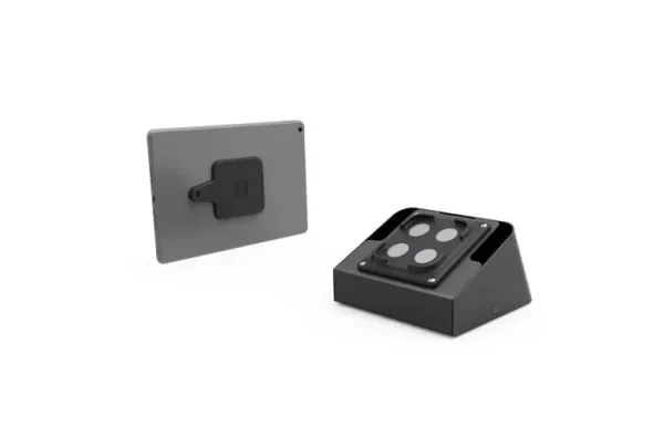 Compulocks Universal Tablet Magnetic AV Conference Room Capsule - Monteringssæt (magnetisk ramme, kapsel) - for tablet - AV-konferencerumkapsel - låsbar - højkvalitetsstål - sort - monteringsgrænseflade: 100 x 100 mm - vægmonterbar, på disk